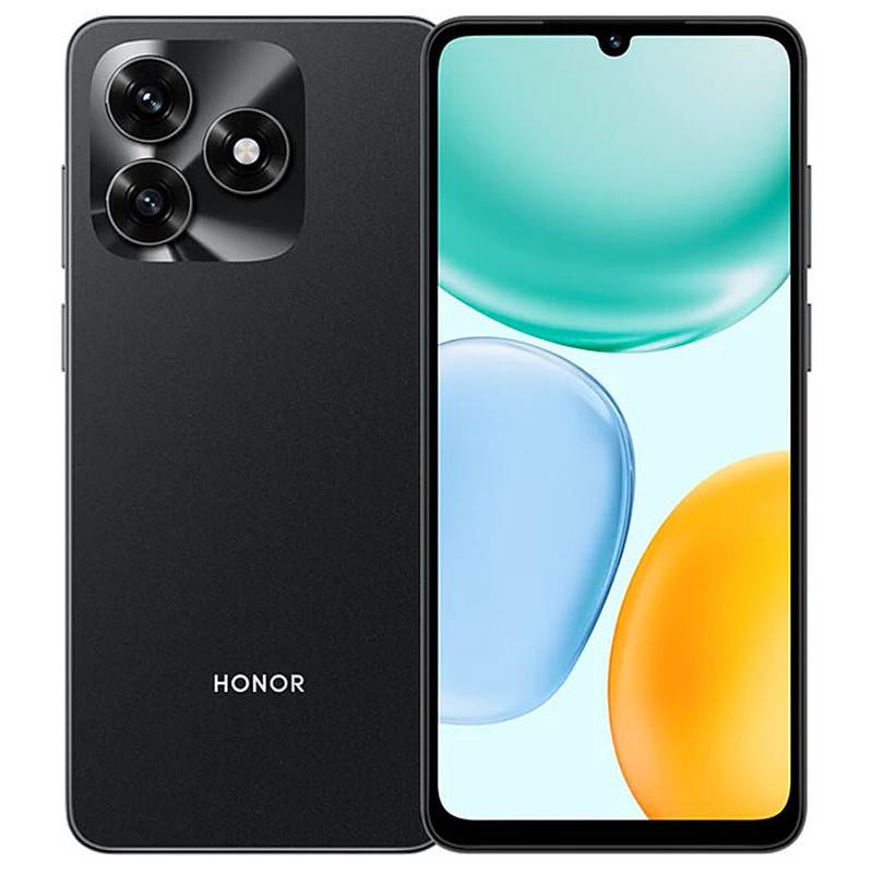 smartphone-honor-x5c-plus-4g-128go-4go-midnight-black-a.jpg smartphone HONOR X5C Plus 4G 128Go vue de face