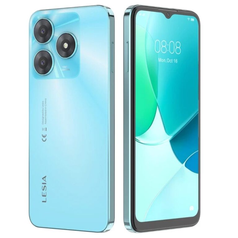 smartphone LESIA YOUNG 3 Sky Blue vue de face
