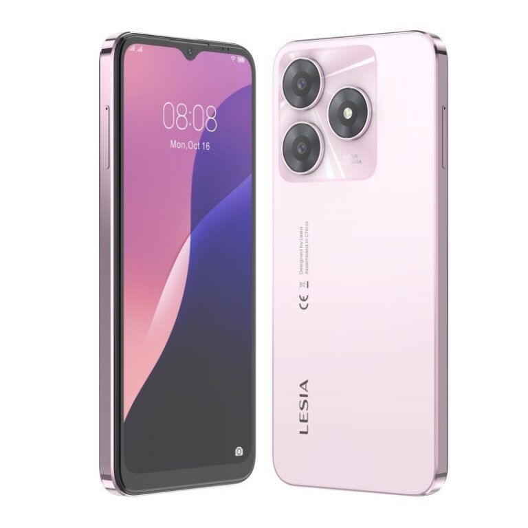 smartphone LESIA YOUNG 3 Rose vue de face
