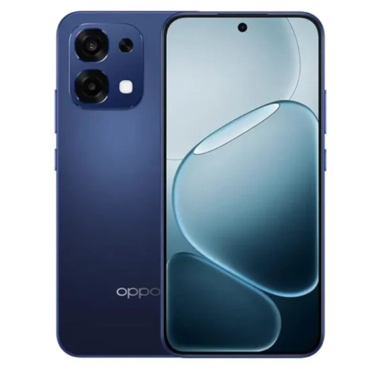 smartphone OPPO A6 Pro 5G 256Go Bleu vue de face