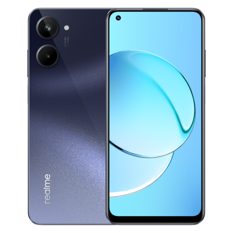 smartphone Realme 10 8Go 256Go Noir vue de face