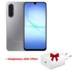 Samsung Galaxy A17 5G 6Go 128Go Gris vue de face