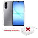 Samsung Galaxy A17 5G 8Go 256Go Gris vue de face