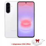 Samsung Galaxy A37 5G 8Go 128Go Blanc vue de face