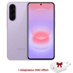 Samsung Galaxy A37 5G Lavender vue de face