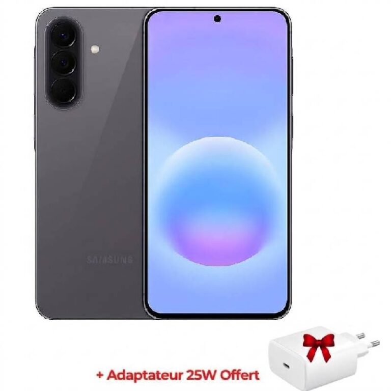 Samsung Galaxy A57 5G 8Go 128Go Gris vue de face