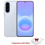 Samsung Galaxy A57 5G Light Blue vue de face