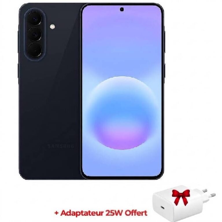 Samsung Galaxy A57 5G 8Go 256Go Navy vue de face