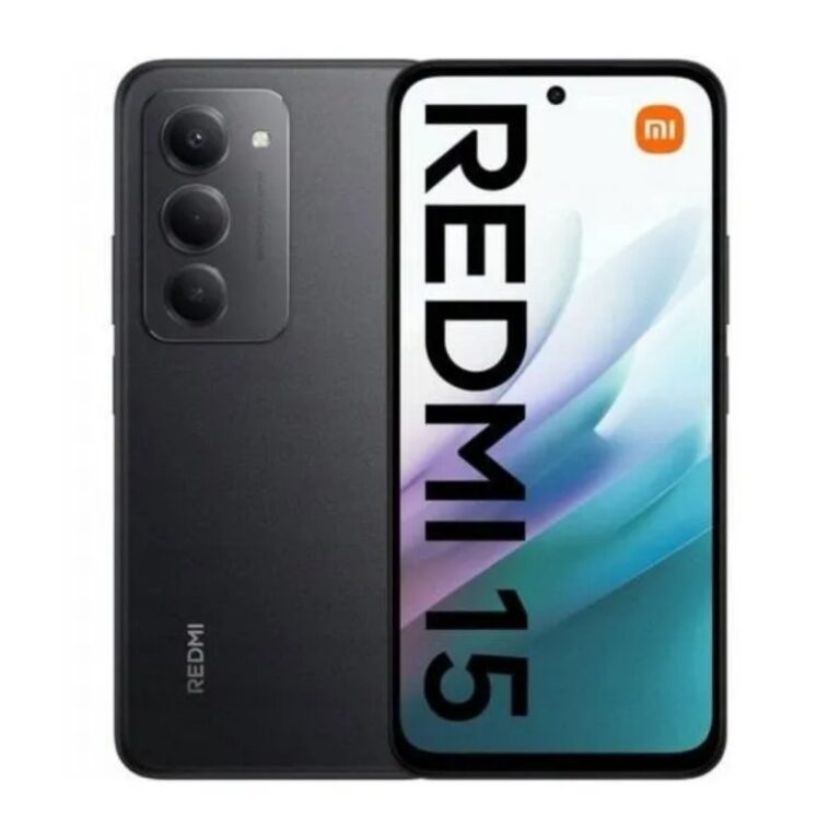 smartphone Xiaomi Redmi 15 8Go 256Go vue de face