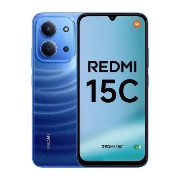 smartphone Xiaomi Redmi 15C 4Go 128Go vue de face
