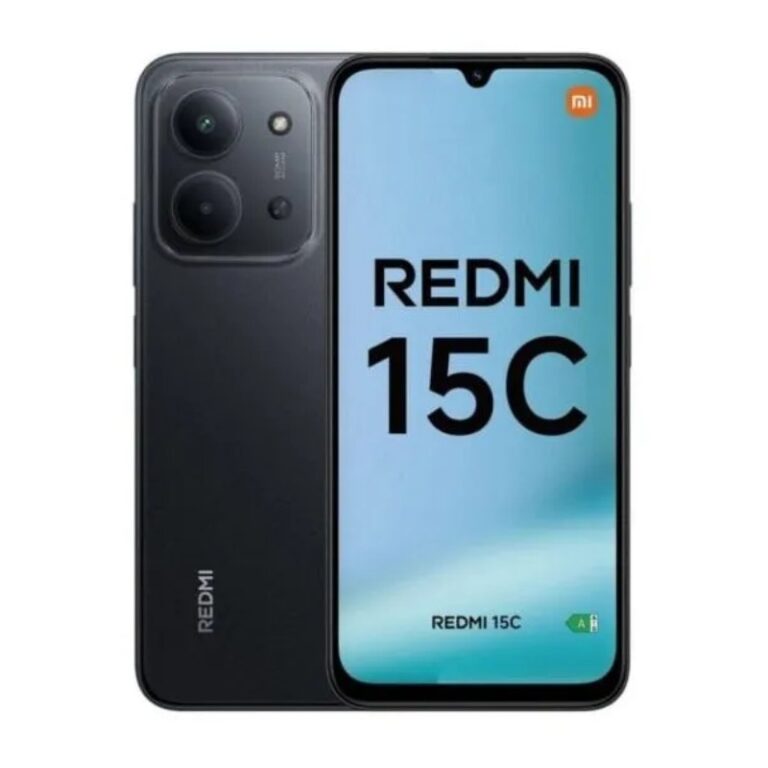 smartphone xiaomi redmi 15c 4go 128go vue de face