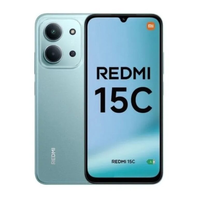 smartphone xiaomi redmi 15c 8go 256go vue de face