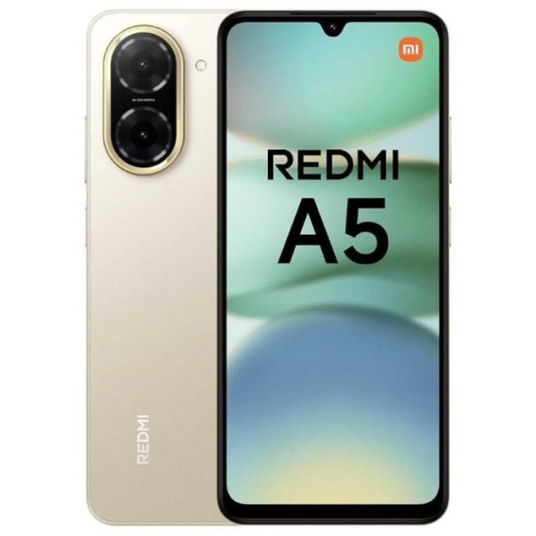 smartphone xiaomi redmi a5 sandy gold vue de face