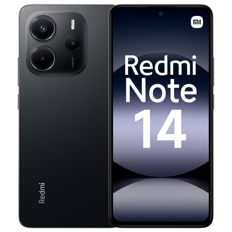 Smartphone Xiaomi Redmi Note 14 4G 6Go 128Go vue de face