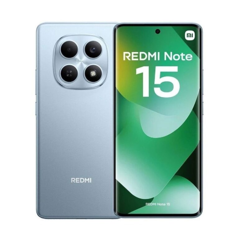 Smartphone Xiaomi Redmi Note 15 vue de face