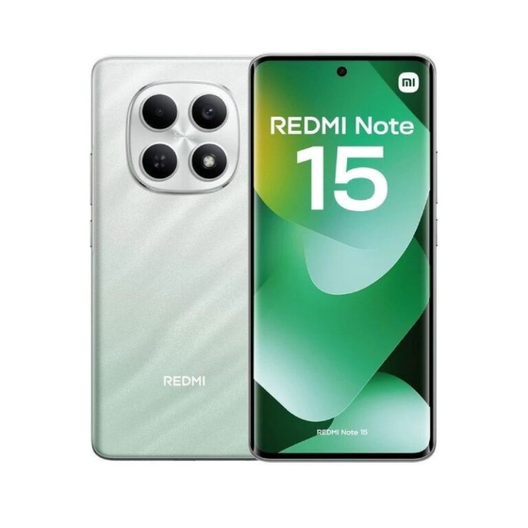 smartphone xiaomi redmi note 15 vue de face