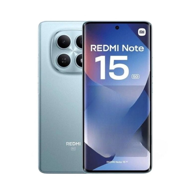 Xiaomi Redmi Note 15 5G vue de face