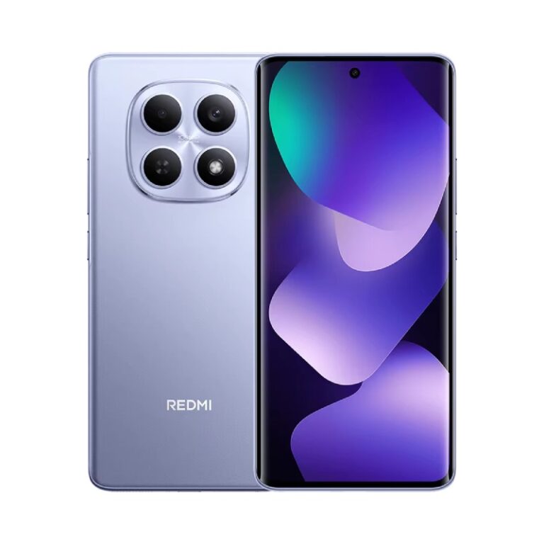 smartphone Xiaomi Redmi Note 15 violet vue de face