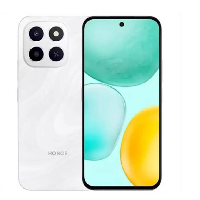 smartphone HONOR X6C 6Go 256Go Blanc vue de face