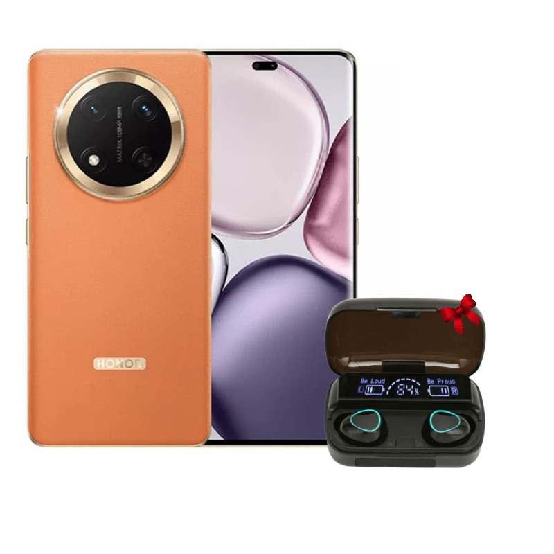 smartphone HONOR X9c 5G Orange vue de face