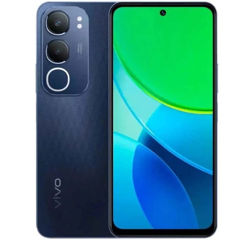 smartphone vivo y19s 128go noir vue de face