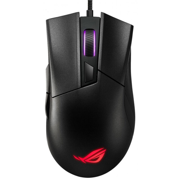 souris gamer ASUS ROG Gladius II Core vue de face