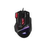 souris gamer BARACUDA MANTA BGM-041 noir vue de face