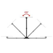 Support Mural MELICONI FDR 200 Pour TV 26'' - 45'' meilleur prix tunisie