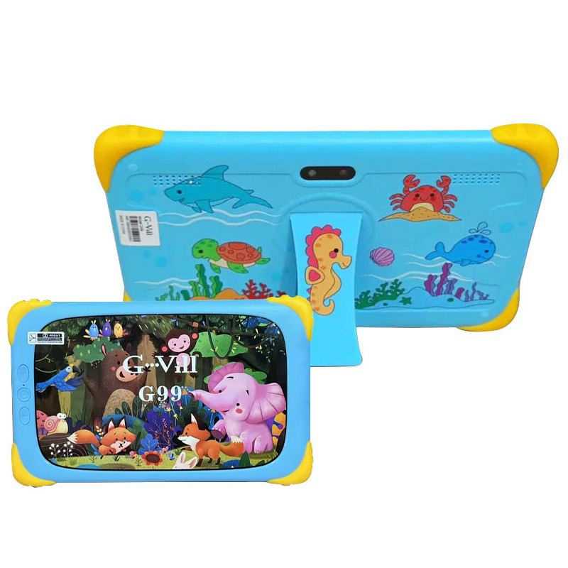 tablette-kids-g-vill-g99-7-6go-128go-5g-bleu-5.jpg tablette enfant G-Vill G99 vue de face