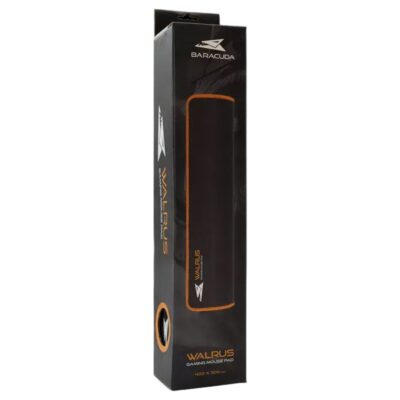Tapis De Souris Gamer BARCUDA BGMP 081 WALRUS - Noir&Orange
