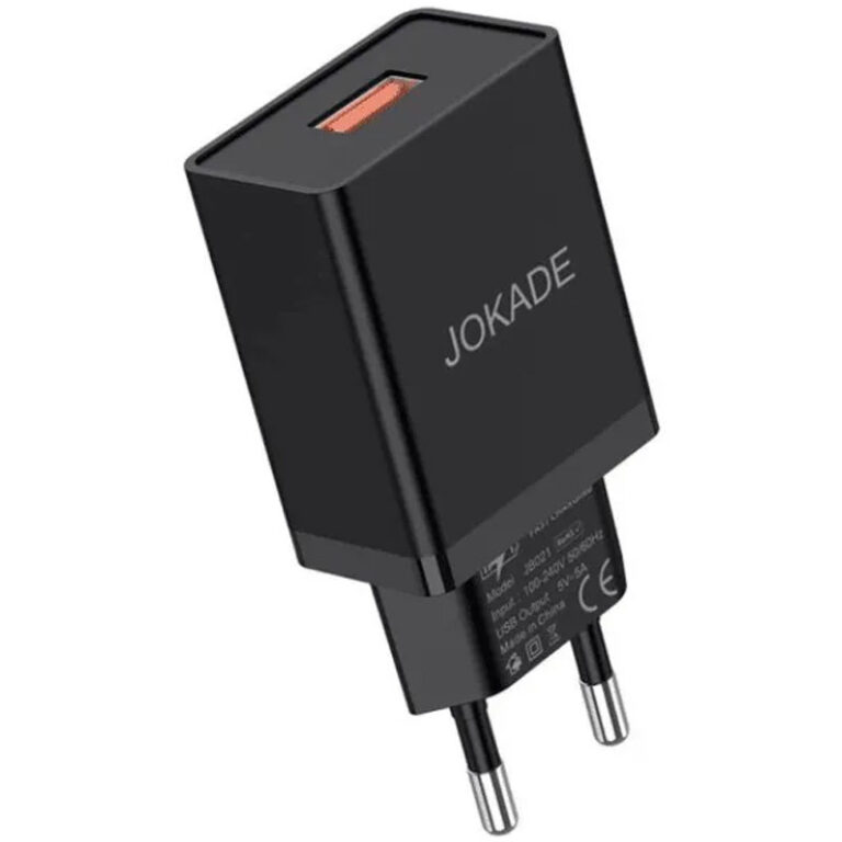 tête chargeur type c jokade vue de face