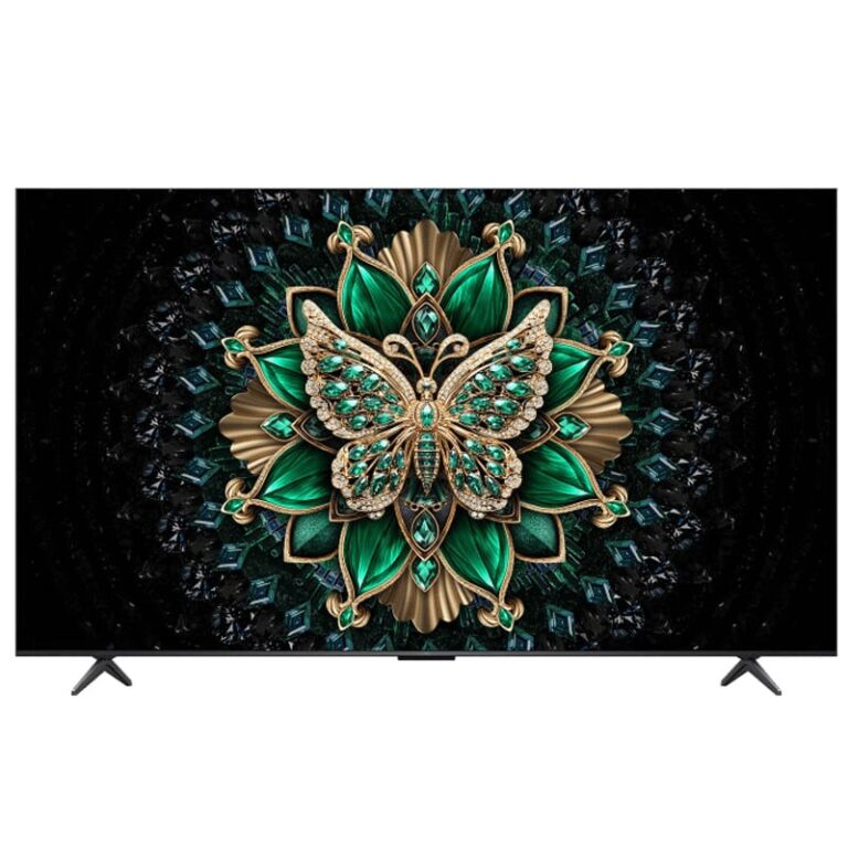 TV TCL 85C6K Mini LED 4K vue de face