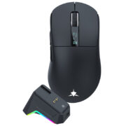 Souris Gamer WHITE SHARK WGM-5023 GAWAIN Wireless Noir