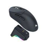 Souris Gamer WHITE SHARK WGM-5023 GAWAIN Wireless Noir – Image 2