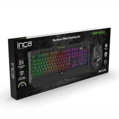 ENSEMBLE CLAVIER & SOURIS GAMER INCA IKG-315G – Image 4