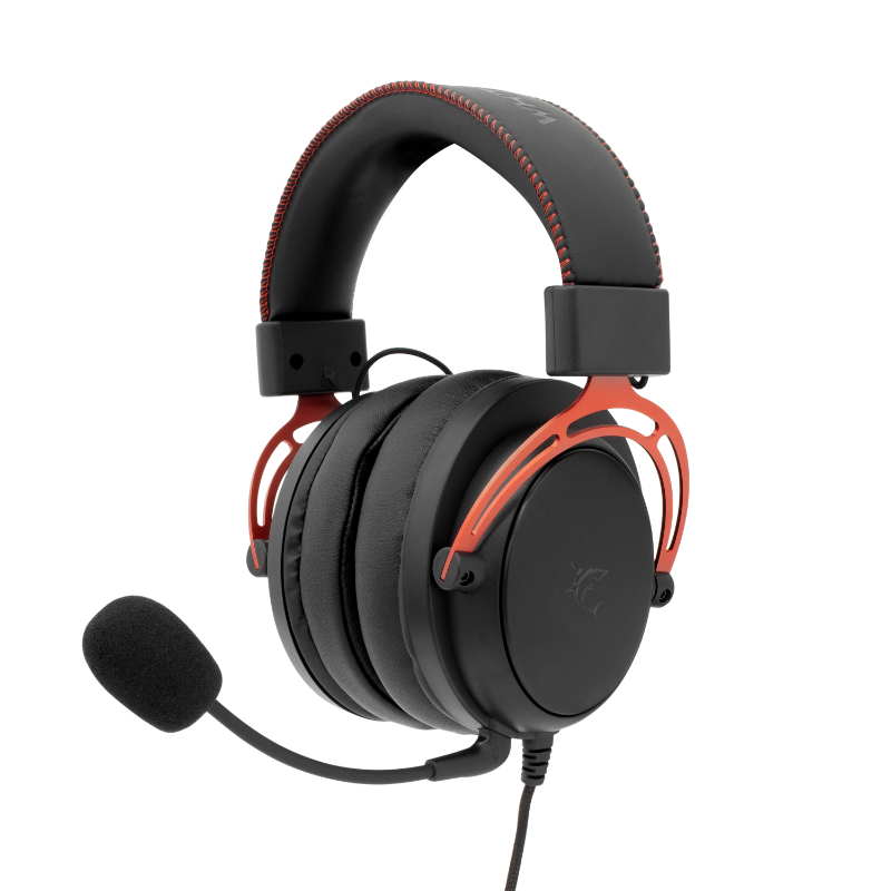 untitled Casque Gaming WHITE SHARK GH-2341 GORILLA Rouge – Image 1