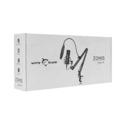 Microphone Gaming WHITE SHARK DSM-01 ZONIS Noir – Image 2