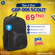 Sac a Dos WHITE SHARK GBP-006 SCOUT 15,6" Noir