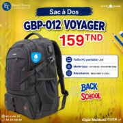 Sac a Dos WHITE SHARK GBP-012 VOYAGER 20" Noir