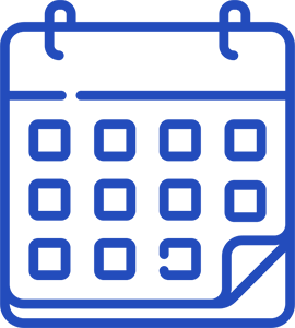 Icône calendrier pour la durée de remboursement