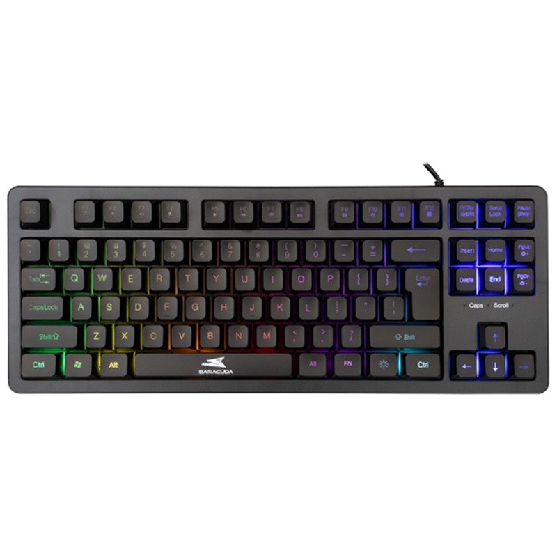 clavier-gamer-filaire-baracuda-bgk-01114-krill-noir-j Clavier Gamer BARACUDA BGK-01114 KRILL Noir – Image 1