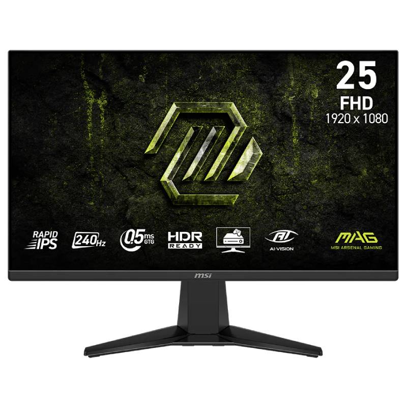 ecran-gaming-msi-mag-255f-x24-24-5-full-hd-fast-ips-240hz ECRAN GAMING MSI MAG 255F X24 24.5" Fast IPS Full HD 240Hz – Image 1