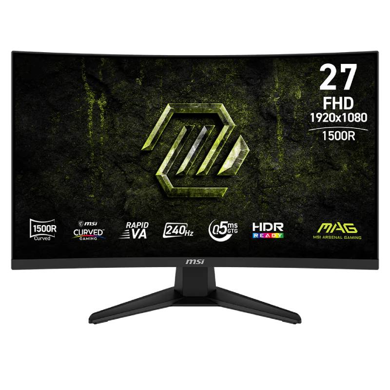 ecran-gaming-msi-mag-275cf-x24-27-full-hd-incurve-240-hz ECRAN GAMING MSI MAG 275CF X24 27" Full HD 240Hz CURVED – Image 1