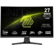 ECRAN GAMING MSI MAG 275CQF E18 27" 2K WQHD 180Hz CURVED