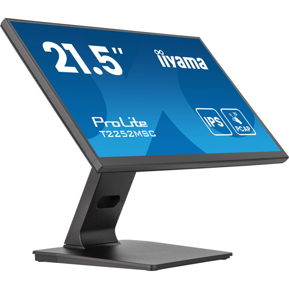 ecran-tactile-iiyama-prolite-t2252msc-b2ag-215-full-hd-ips-60-hz-noir (1) Ecran Tactile iiyama ProLite T2252MSC-B2AG 21.5" Full HD IPS 60Hz – Image 1
