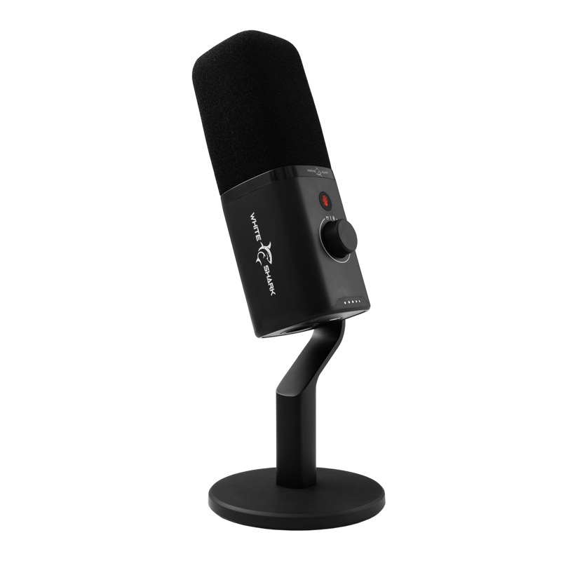 microphone-gamer-filaire-white-shark-udukku-dsm-04-noir-k Microphone Gaming WHITE SHARK DSM-04 UDUKKU Noir – Image 1