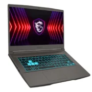 PC Portable Gamer MSI Thin 15 B13UC vue de côté