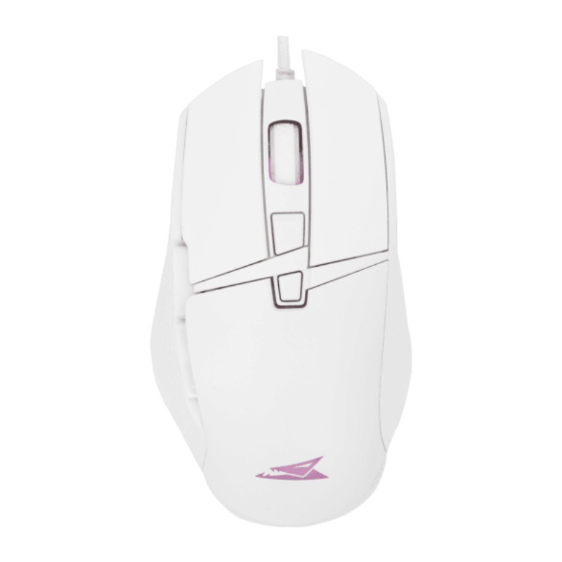 souris-gamer-filaire-baracuda-raptor-bgm-052-blanc Souris Gaming Baracuda BGM-052 RAPTOR Blanc – Image 1
