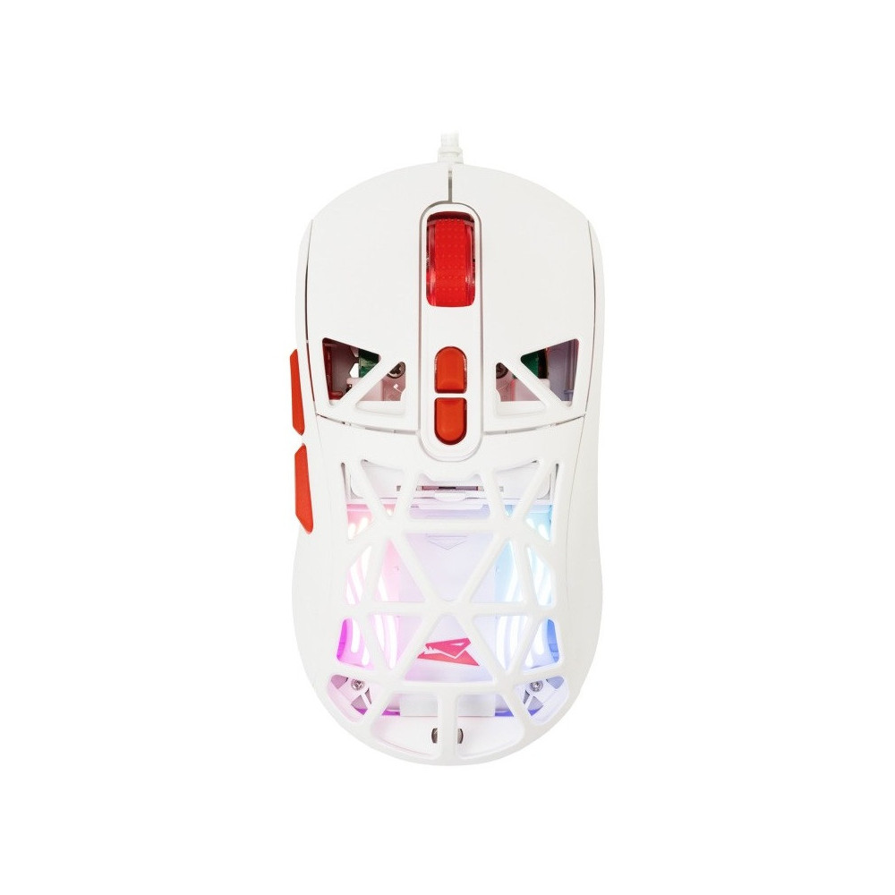 souris-gamer-filaire-baracuda-seal-bgm-092-blanc Souris Gaming Baracuda BGM-092 SEAL Blanc – Image 1