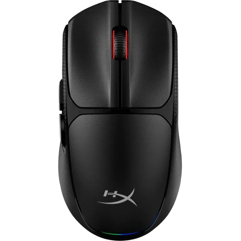 souris gamer hyperx pulsefire fuse wireless vue de face